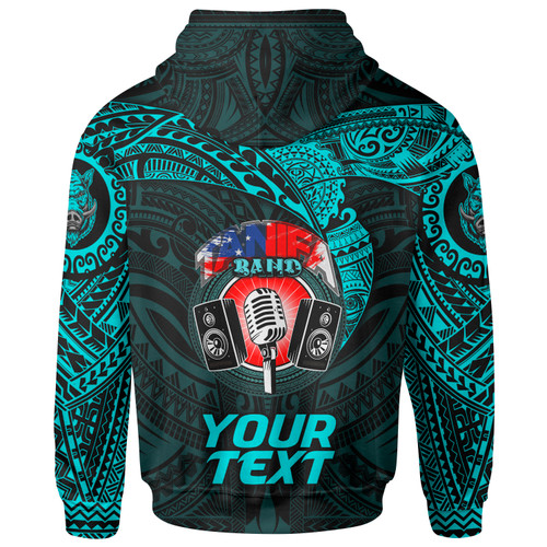 Tanifa Band Custom Hoodie Turquoise