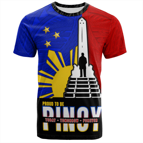 Philippines Filipinos T-Shirt - Proud To Be Pinoy Rizal Park