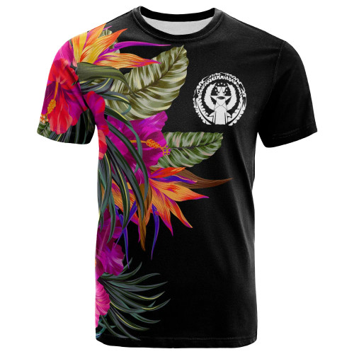 Pohnpei T-Shirt - Saipan Flower Custom 1