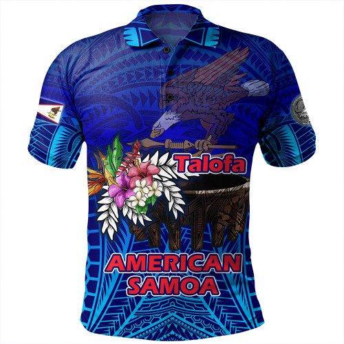 American Samoa Polo Shirt Talofa American Samoa Kava Bowl