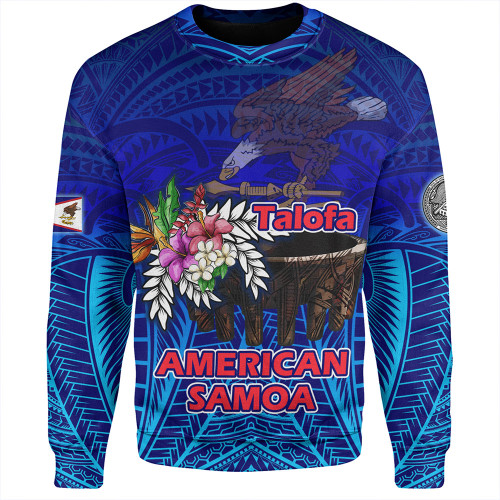 American Samoa Sweatshirt Talofa American Samoa Kava Bowl