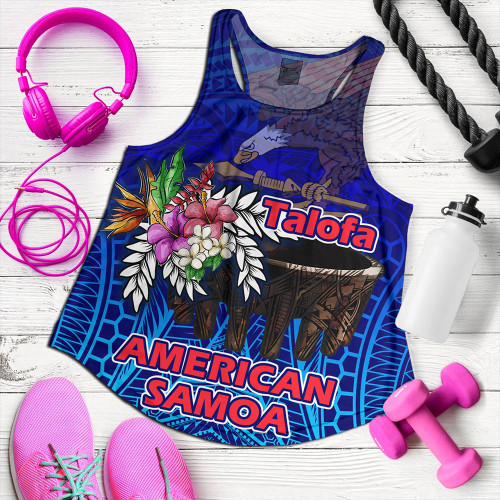 American Samoa Women Tank Talofa American Samoa Kava Bowl