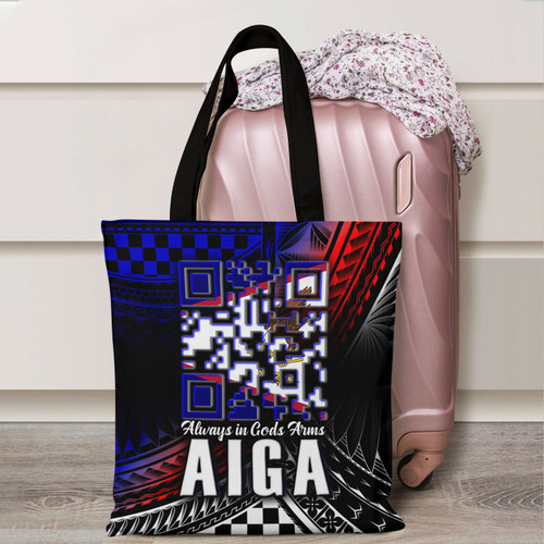 American Samoa Always In Gods Arms Tote Bags