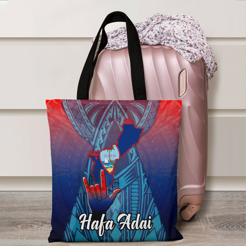 Guam Hafa Adai From Guam Style Tote Bags