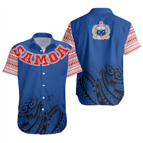 Samoa Short Sleeve Shirt Tribal Polynseian Special