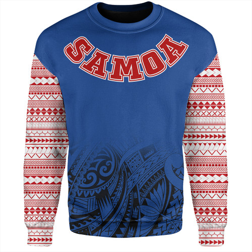 Samoa Sweatshirt Tribal Polynseian Special