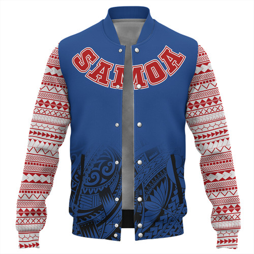 Samoa Baseball Jacket Tribal Polynseian Special