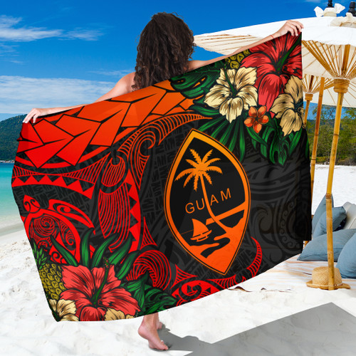 Guam Sarong Polynesian Turtle Tropical