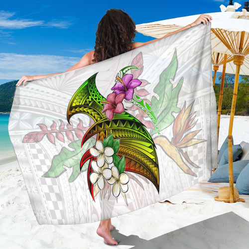 Polynesian Patterns Tropical Color Style Sarong