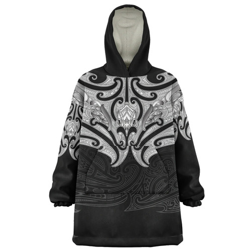 New Zealand Snug Hoodie Maori Pattern