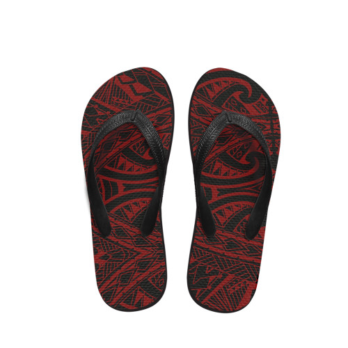 Polynesian Tribal Patterns Flip Flop 46
