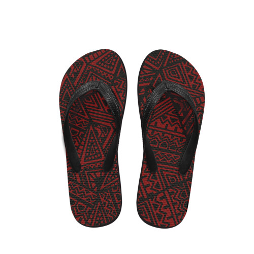 Polynesian Tribal Patterns Flip Flop 48