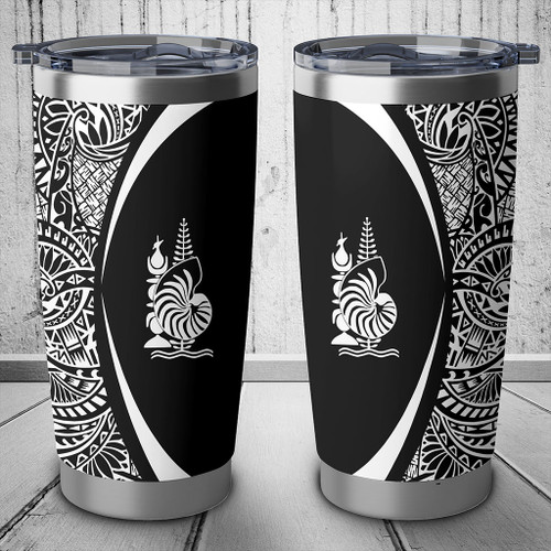 New Caledonia Tumbler Lauhala Circle Style White