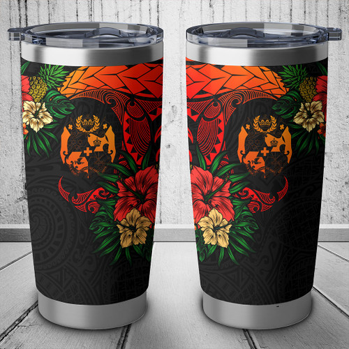 Tonga Tumbler Polynesian Tropical Coat Of Arms