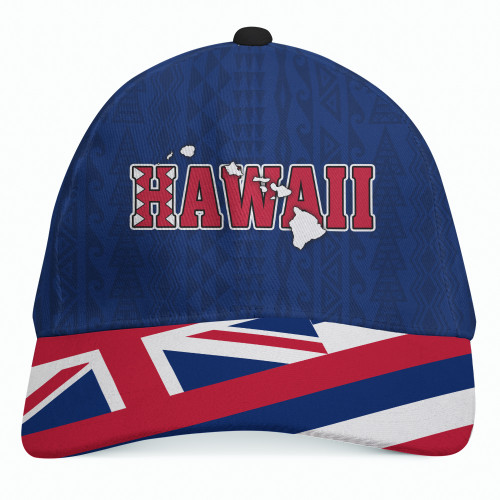 Hawaii Cap Polynesian Tribal Flag