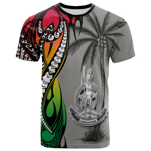 CUSTOM Vanuatu T-Shirt - Classical Coconut Tree