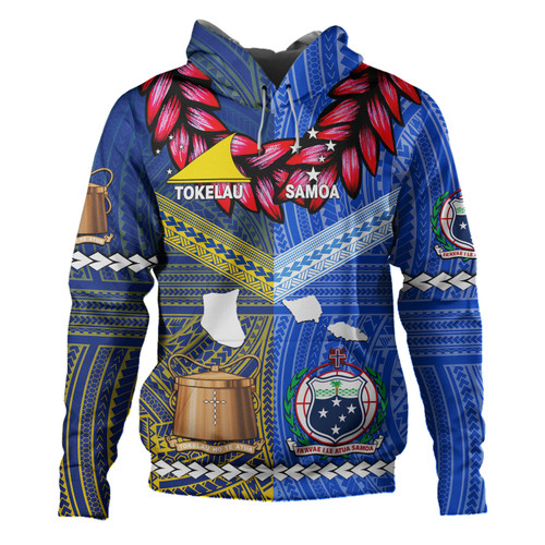 Samoa And Tokelau Polynesian Tattoo Together Hoodie