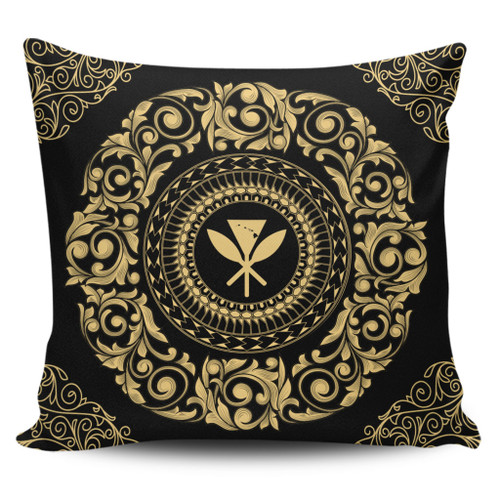 Hawaii Pillow Cover Kanaka Maoli Royal Vintage Style
