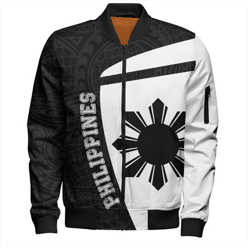Philippines Filipinos Bomber Jacket Tribal Spring Style