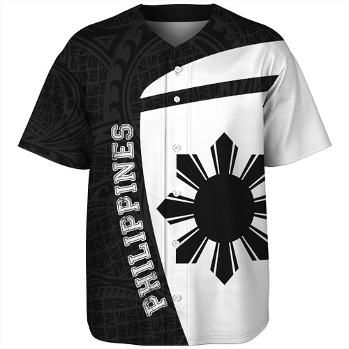 Philippines Filipinos Baseball Shirt Tribal Spring Style
