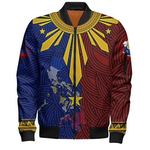 Philippines Filipinos Bomber Jacket Beautiful Philippines Sunshine Style