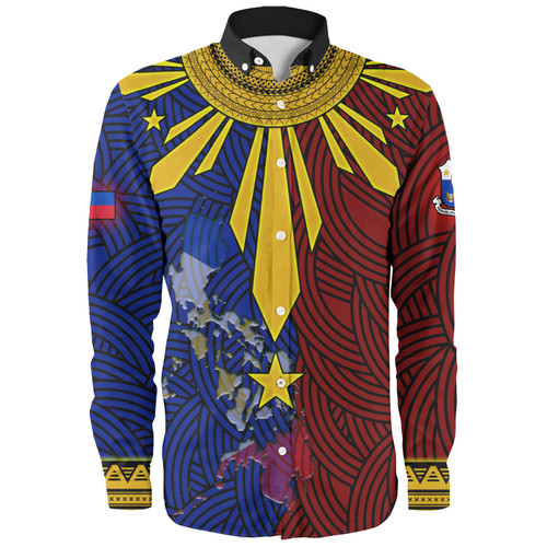 Philippines Filipinos Long Sleeve Shirt Beautiful Philippines Sunshine Style