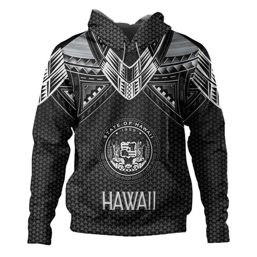 Hawaii Custom Personalised Hoodie Tribal Sun Traditional Patterns