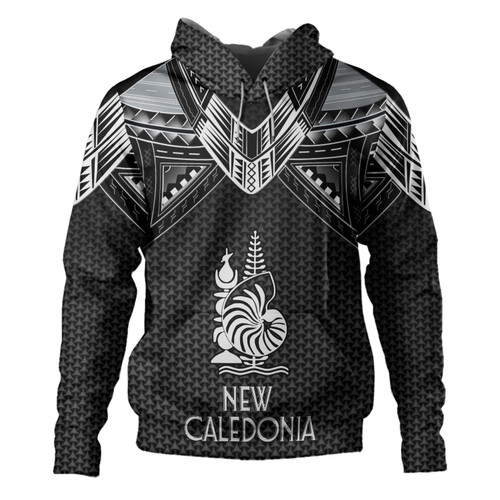 New Caledonia Custom Personalised Hoodie Tribal Sun Traditional Patterns