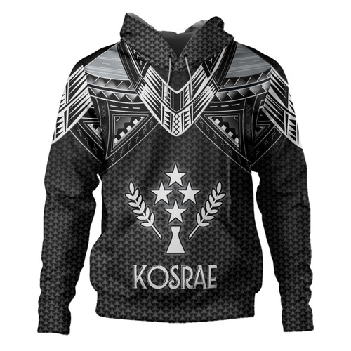 Kosrae Custom Personalised Hoodie Tribal Sun Traditional Patterns