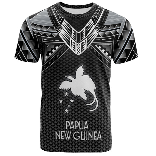 Papua New Guinea Custom Personalised T-Shirt Tribal Sun Traditional Patterns