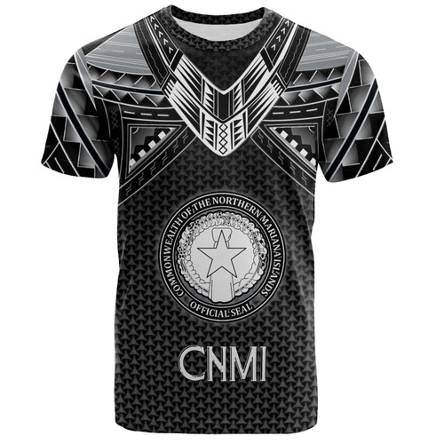 Northern Mariana Islands Custom Personalised T-Shirt Polynesian Tribal Tattoo