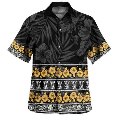 Guam Hawaiian Shirt Hibiscus Chamorro
