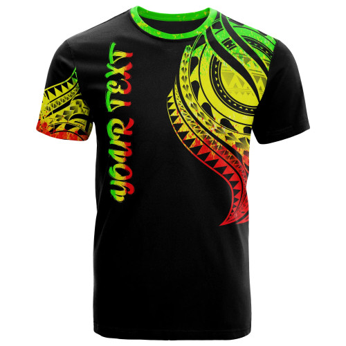 Chuuk State Custom Personalised T-Shirt - Chuuk State Tatau Reggae Patterns 1