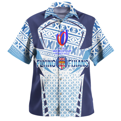 Fiji Hawaiian Shirt Flying Fijians Rugby Cup