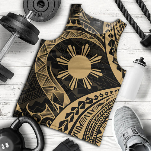 Philippines Filipinos Tank Top Tribal Design Tattoo