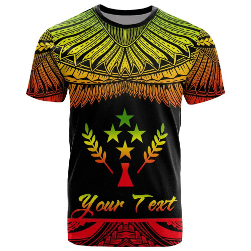 Kosrae Polynesian Custom Personalised T-Shirt - Kosrae Pride Reggae Version 1