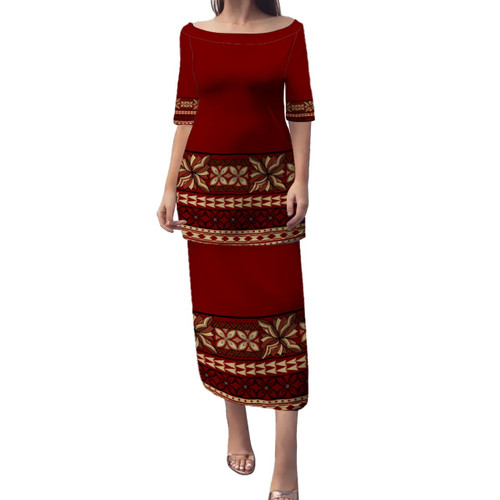 Samoa Puletasi Siapo Pattern Design