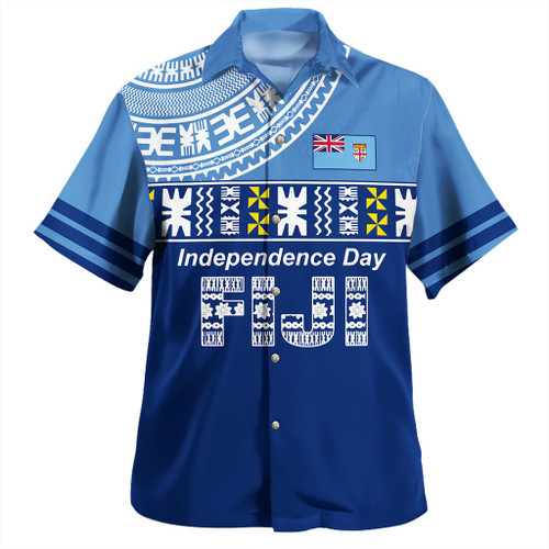 Fiji Hawaiian Shirt Bula Fijian Independence Day