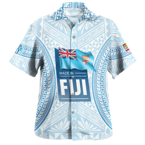 Fiji Hawaiian Shirt Fijian Tapa Style