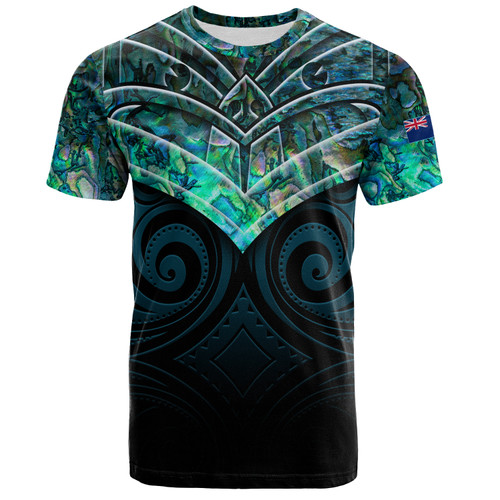 New Zealand T-Shirt NZ Warriors Pāua Style