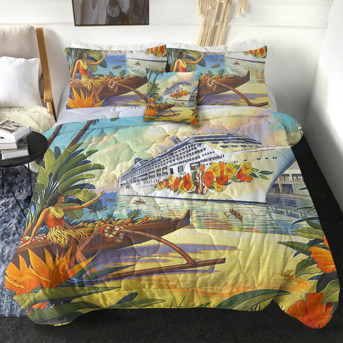 Hawaii Comforter Mordern City