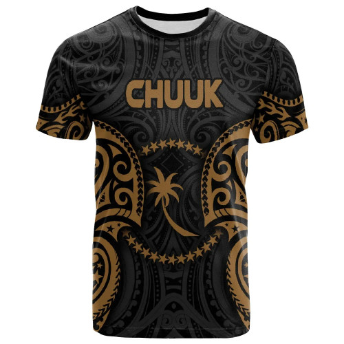 Chuuk Polynesian T-Shirt - Chuuk Spirit Gold 1