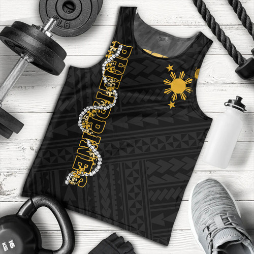 Philippines Filipinos Tank Top Floral Puakenikeni Lei