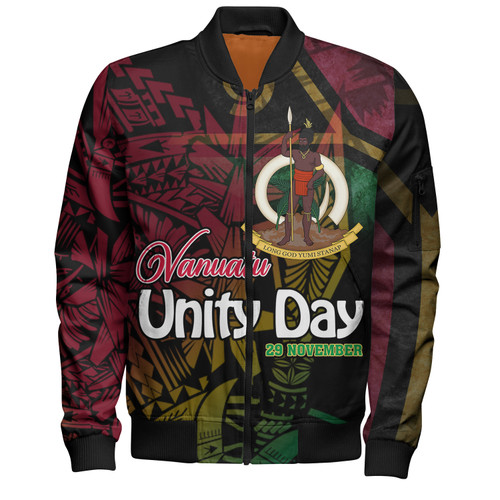 Vanuatu Bomber Jacket Vanuatu Unity Day