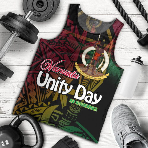 Vanuatu Tank Top Vanuatu Unity Day