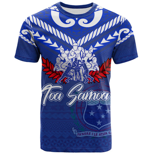 Samoa T-Shirt Toa Samoa Tribal Pattern