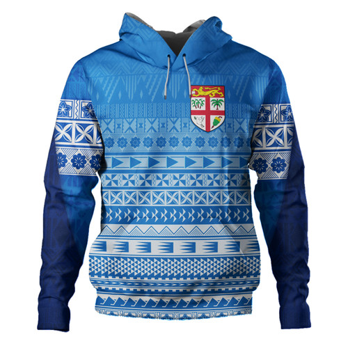 Fiji Hoodie Tapa Fijian Seamless Pattern