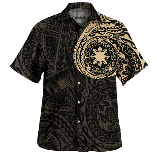 Philippines Filipinos Polynesian Tattoo Style Hawaiian Shirt1