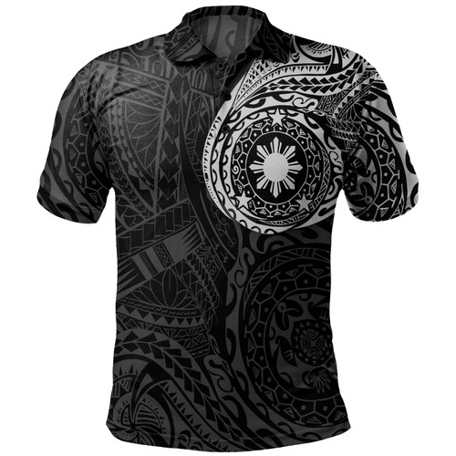 Philippines Filipinos Polynesian Tattoo Style Polo Shirt1