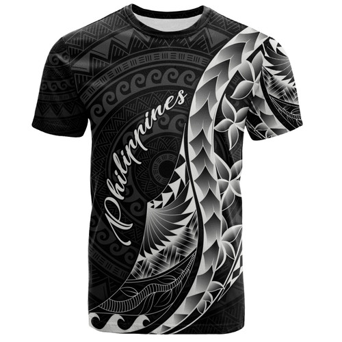 Philippines Filipinos Custom Personalised T-Shirt Filipinos Sun Tribal Patterns Style